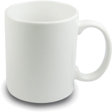 15 oz white sublimation mug