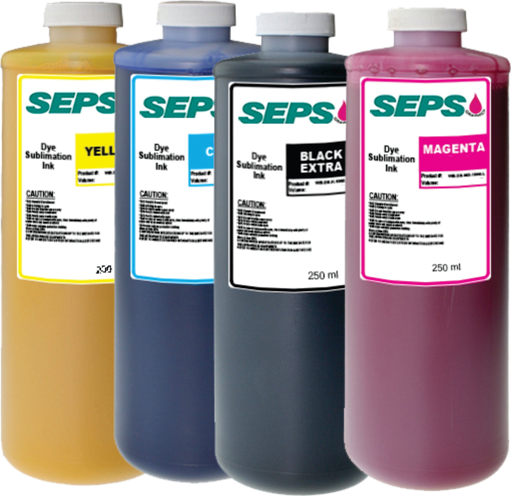 Sublimation Inks for the Epson F570 and Refillable Cartridges, 250ml ...