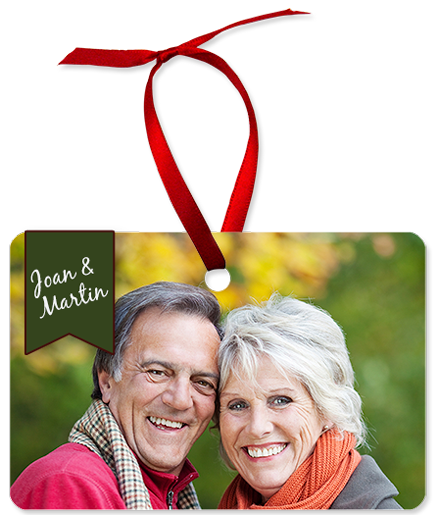 4173 Rectangle Full Faced Sublimation Ornament, 50 each