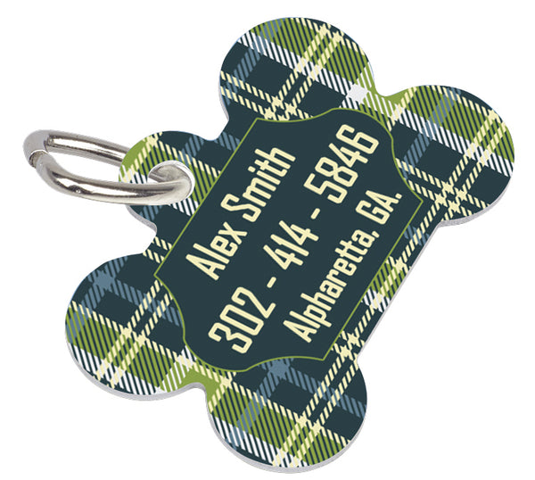 5771, Sublimation Pet Tag Bone Metal .045, 25 each, 1 sided