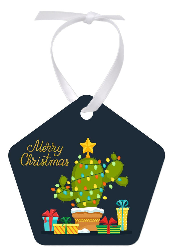 Sublimation Ornament 4858 Pentagon Ornament 1 sided, 50 each