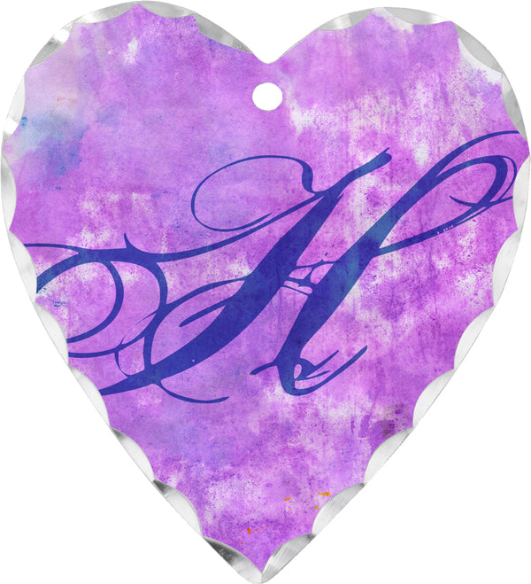 5596 Florentine Edge Sublimation Pendants, 20 each Heart