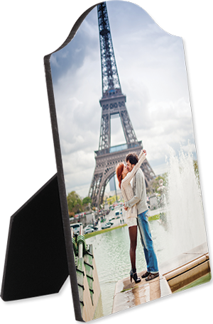 Chromaluxe 5858 Sublimation Photo Panel Arch Top w/Easel, 12 each