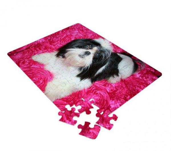 Sublimation Puzzle High Gloss 80 pc, 7.5 x 9.5, 5 each