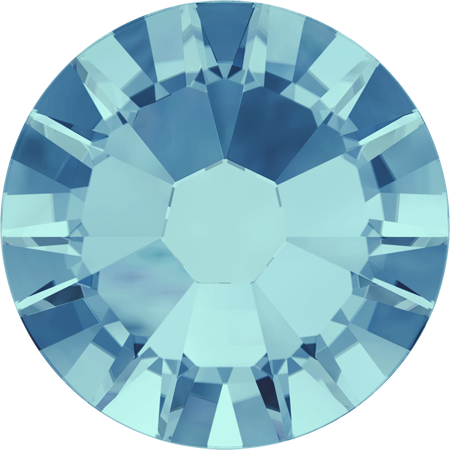 Premium Hot Fix Rhinestones-10SS,Aquamarine, 10 gross, 1440 stones 12 ...