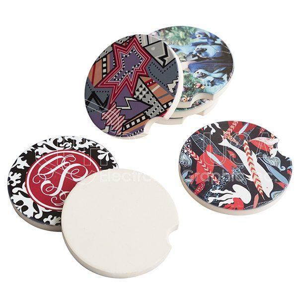 Sublimation Car Coaster, 100 each, sublimation coating