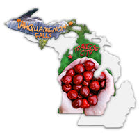 Sublimation State of Michigan Ornament, 1 each