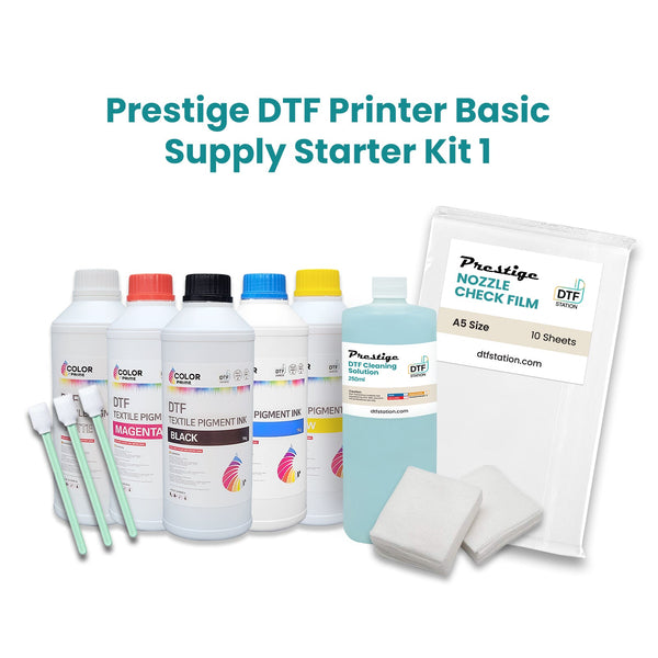 Prestige DTF Printer Basic Supply Starter Kit 1