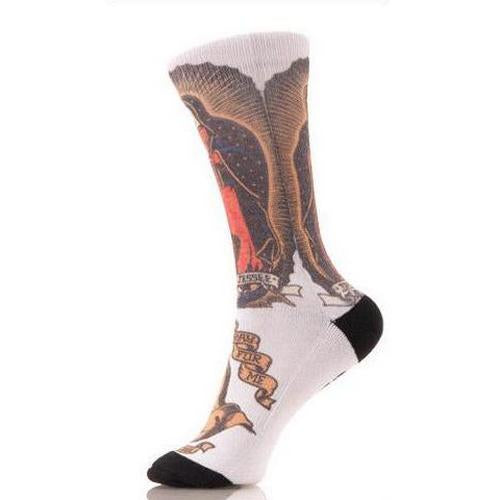 Sublimation Socks, 12 each Dye Sublimation Blank Crew Socks Adult, 12 pair, Made in USA