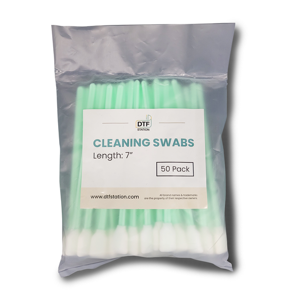 DTF Station 7" Cleaning Swabs - 50 Each