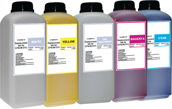 Fabric Ink Magenta for Most Direct To Garment Printers 1 liter