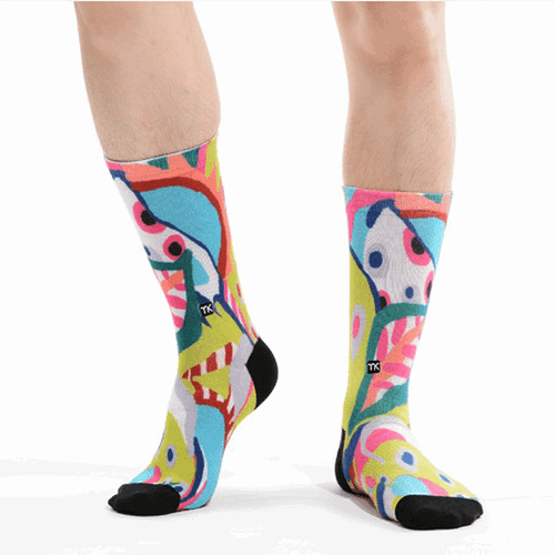 sublimation dress socks