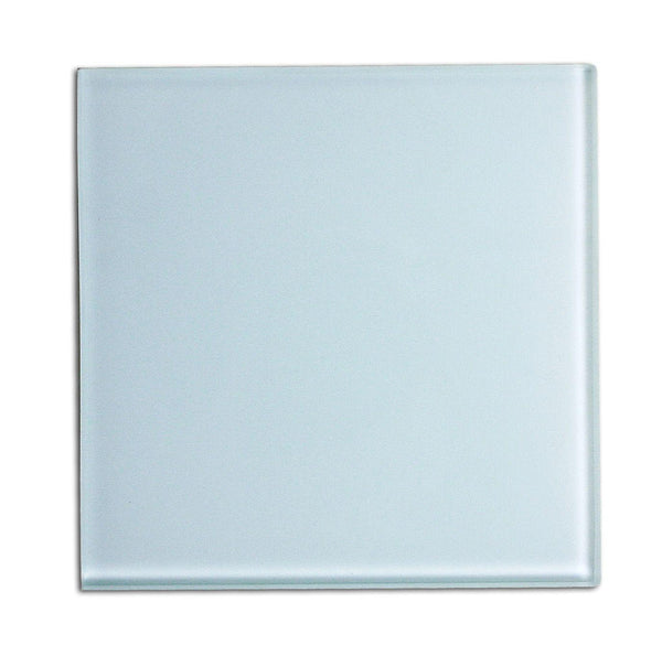 Sublimation Glass Tile 12x12 White, 10 each