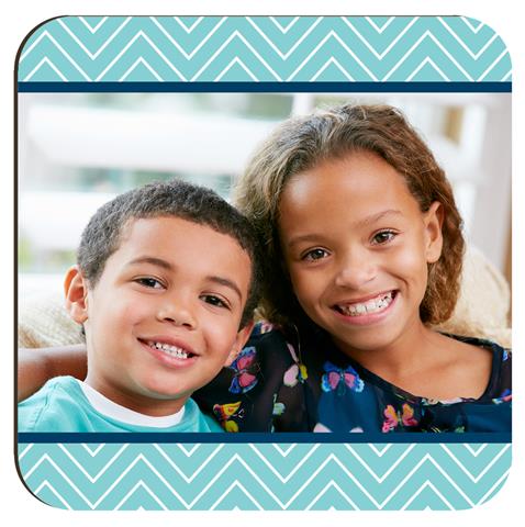 4026 Sublimation Coasters Square Gloss White Hardboard, 40 each