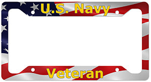 4566 Sublimation License Plate Frame 6.5"x12.25", 50 each