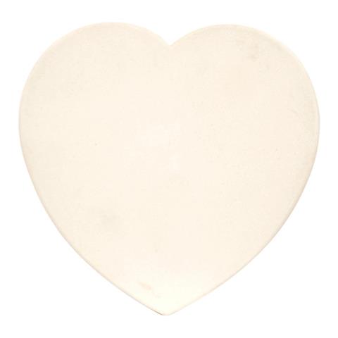 Sand Stone Sublimation Heart Coaster, Size: 4.3"L x 4.4"W x 0.3"H