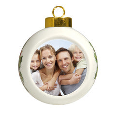 Christmas Ball Ornament, with Sublimation Insert, Christmas Tree, 12 each