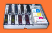 LogoJet Ink -CMYK Cartridge-type Ink Set