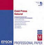 Epson SO42300 Cold Press Natural Fine Art Paper 13" x 19" 25sheets