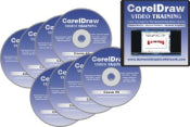 Full CorelDraw Video Training CD&#39;s, all 3 levels