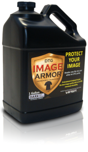 Pre Treatment 5 gal for dark shirts, IMAGE ARMOR DARK SHIRT FORMULA Pretreat solution for Direct to garment shirts
