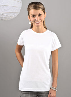 Juniors Sublimation T Shirt  6 each, White