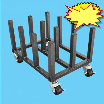 MR12 - HD Mobile Floor Rack 12 spindles