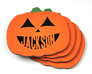 4430 Sublimation  Pumpkin Shaped Coasters Corked Backed, 40 each