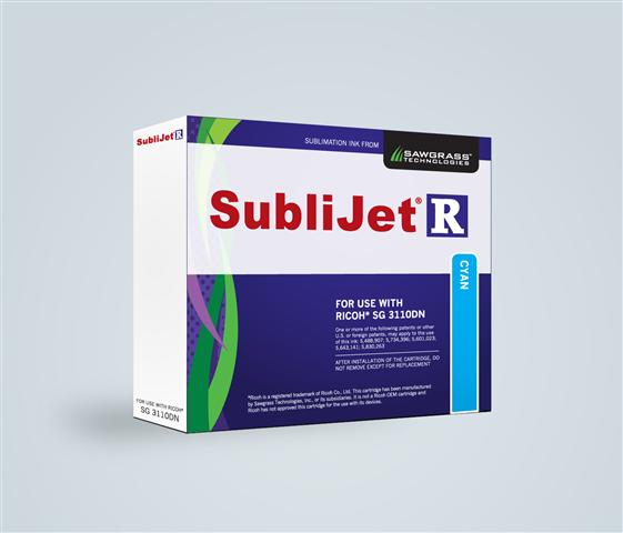 Sawgrass Sublijet-R Sublimation Ink for the Ricoh SG 3110DN and SG7100 Small Sublimation Carts