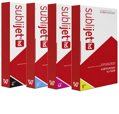 Sawgrass Sublimation Sublijet-HD Inks for the Virtuoso VJ 628 Sublimation Printer, 1 each