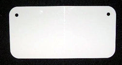 Sublimation Bike Tag Blanks, 180 each