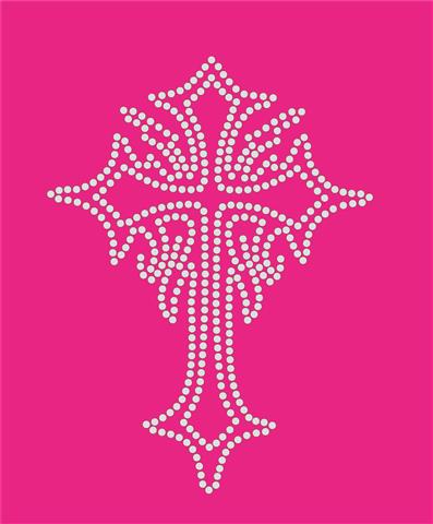 Cross Rhinestone Download 1 color