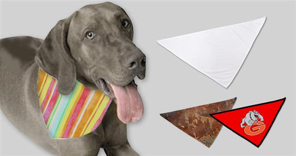 Dog Bandanna Sublimation, 12 each