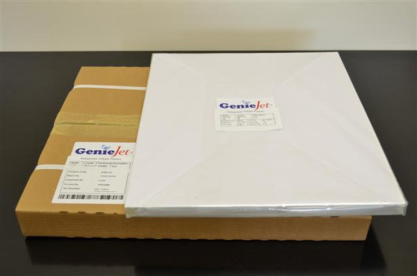 13"x19 3/8"  8 mil Geniejet Inkjet Polyester Plates, 100 each