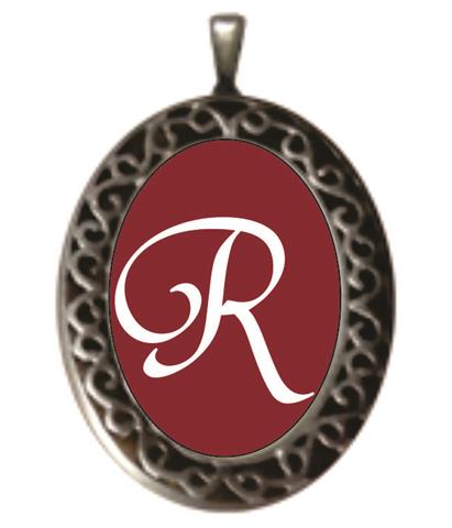 Porcelain Sublimation Pendants, with choice of antique silver or antique bronze frame,  1 each