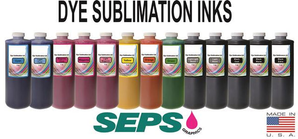 Sublimation Inks, 1 liter, Bulk Dye Sublimation inks