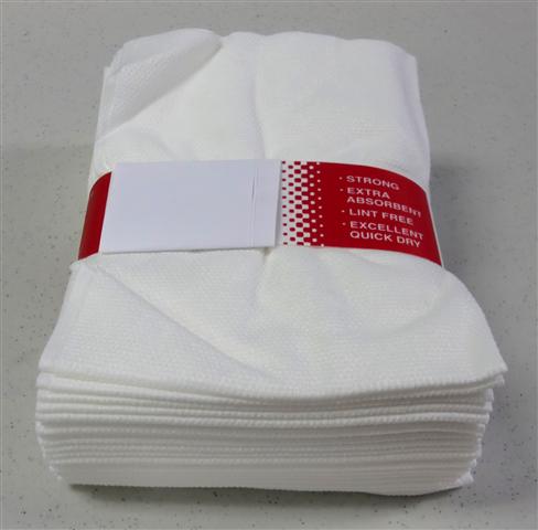 Lint Free Wipes, 1 pack, use for applying Rhinestone Decals