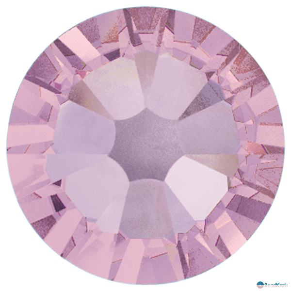 Premium Hot Fix Rhinestones-10SS, Light Amethyst, 10 gross, 1440 stones 12 facet Machine Cut