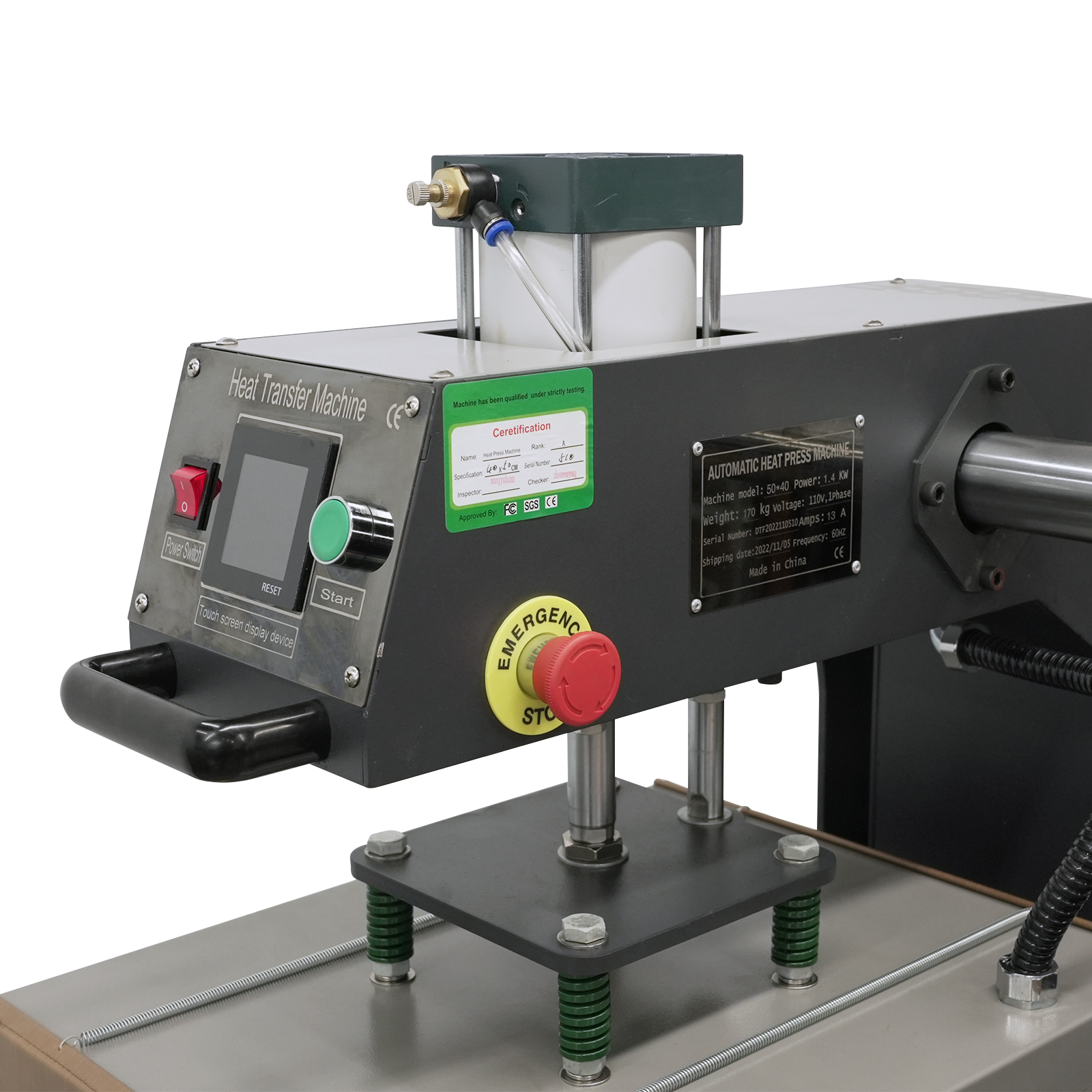 Maxima Semi-Auto Dual Heat Press - SEPS Graphics – sepsgraphics.com