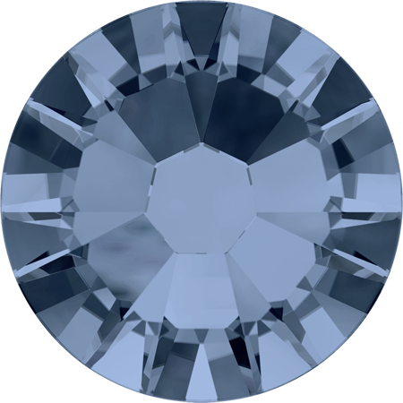 Premium Hot Fix Rhinestones-10SS, Montana, 50 gross, 7200 stones 12 facet Machine Cut