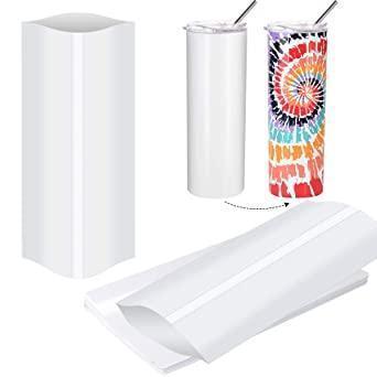 Shrink sleeves for sublimation, 5.9x9.8 pack of 50