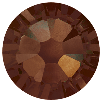 Premium Hot Fix Rhinestones 10SS,Smoked Topaz, 10 gross, 1440 stones 12 facet Machine Cut