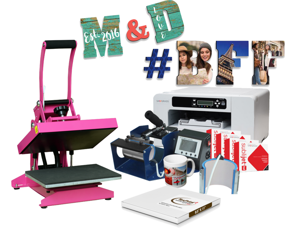 Outlet sublimation printer