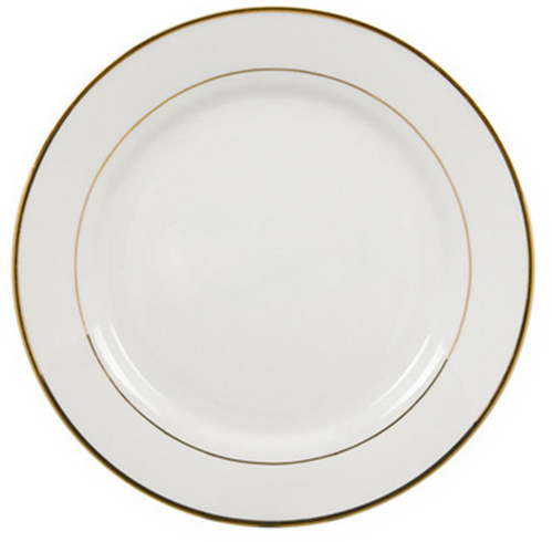 Sublimation 8" Plate Gold RIM, 36 each