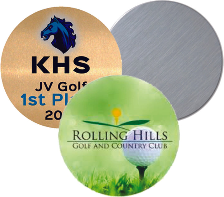 sublimation trophy disk colors