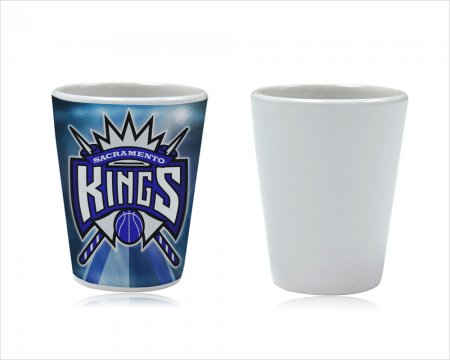 white sublimation shot glass