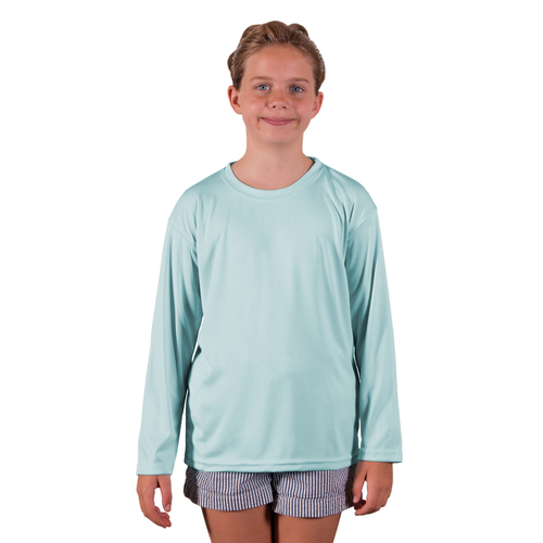 SSublimation Youth Solar Performance Long Sleeve Shirt, sublimation ...