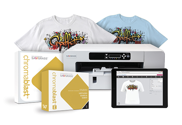 Sawgrass Hd Sg800 11x17 Chromablast Cartridge System Cotton T Shirt Transfer Printer With 4783