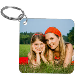 Flip Flop Aluminum Two Sided Sublimation Keychain - 1.5 x 2.75