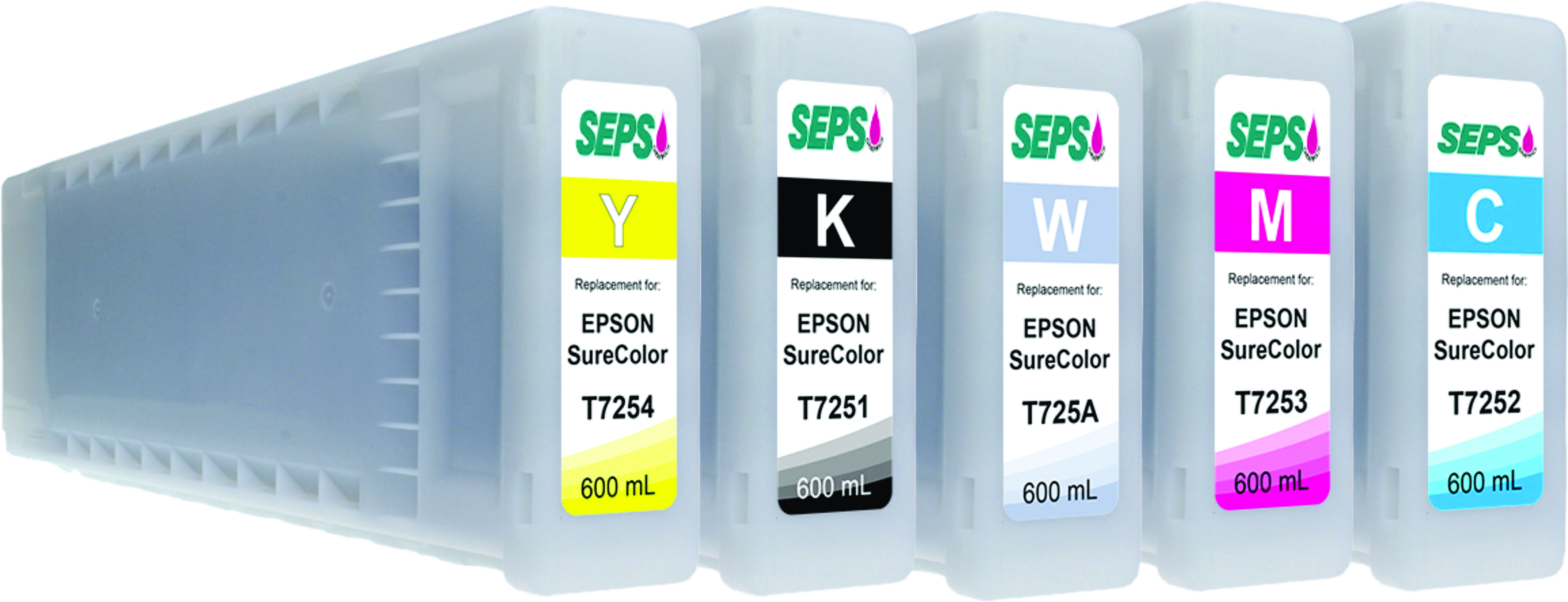 6PC /Set Empty refillable Ink Cartridge For Epson Sure Color SC-F2000 F2100